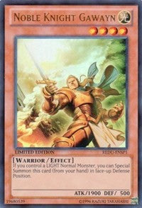 Noble Knight Gawayn [REDU-ENSP1] Ultra Rare | Play N Trade Winnipeg