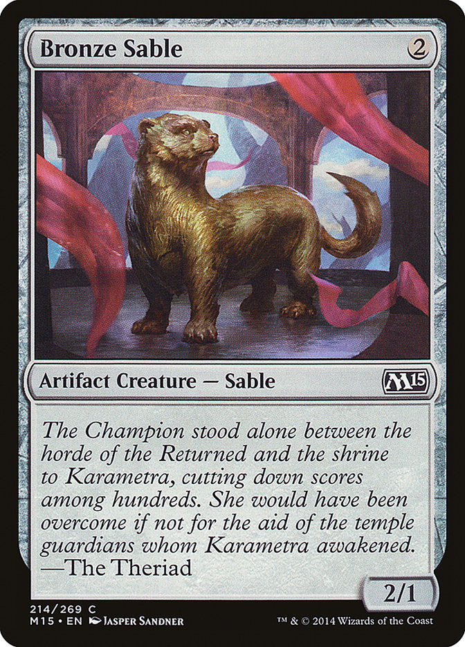 Bronze Sable [Magic 2015] | Play N Trade Winnipeg