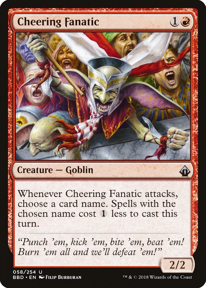 Cheering Fanatic [Battlebond] | Play N Trade Winnipeg