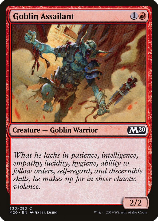 Goblin Assailant [Core Set 2020] | Play N Trade Winnipeg