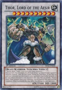 Thor, Lord of the Aesir [SP14-EN048] Starfoil Rare | Play N Trade Winnipeg