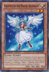 Valkyrie of the Nordic Ascendant [SP14-EN047] Starfoil Rare | Play N Trade Winnipeg