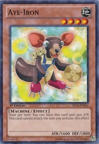 Aye-Iron [SP14-EN016] Starfoil Rare | Play N Trade Winnipeg