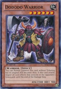 Dododo Warrior [SP14-EN018] Starfoil Rare | Play N Trade Winnipeg