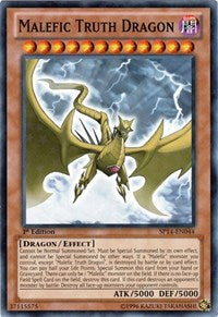 Malefic Truth Dragon [SP14-EN044] Starfoil Rare | Play N Trade Winnipeg