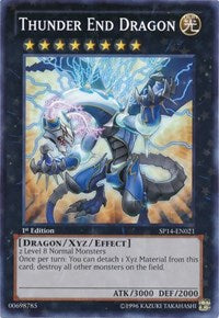 Thunder End Dragon [SP14-EN021] Starfoil Rare | Play N Trade Winnipeg