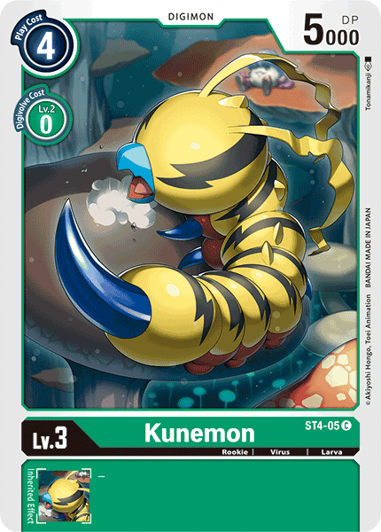 Kunemon [ST4-05] [Starter Deck: Giga Green] | Play N Trade Winnipeg