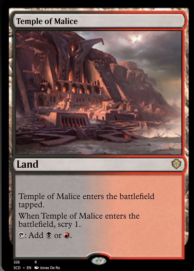 Temple of Malice [Starter Commander Decks] | Play N Trade Winnipeg