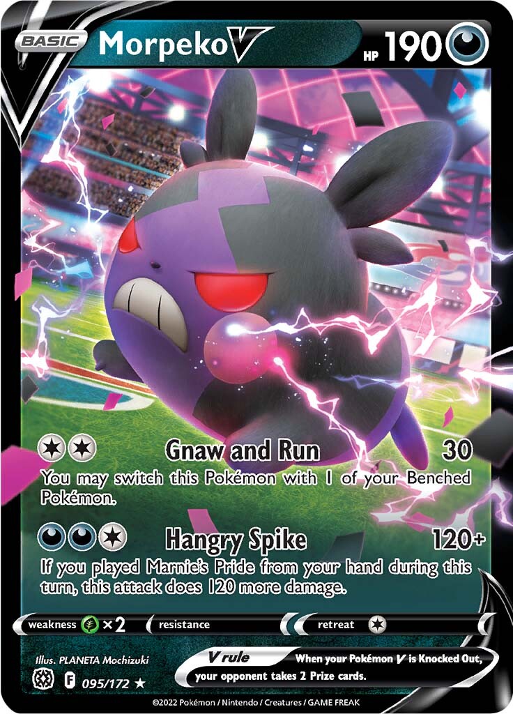 Morpeko V (095/172) [Sword & Shield: Brilliant Stars] | Play N Trade Winnipeg