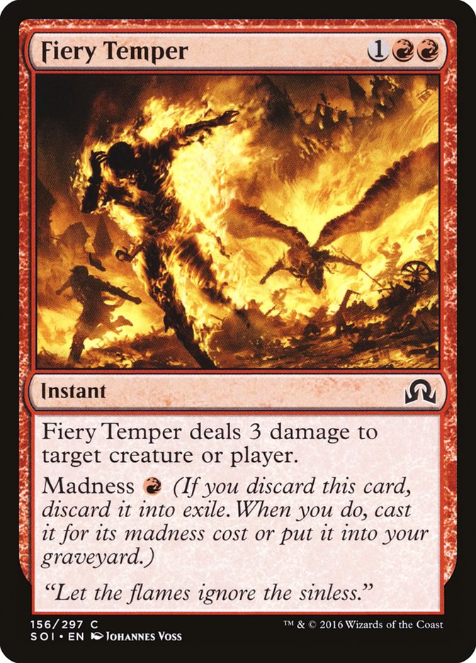 Fiery Temper [Shadows over Innistrad] | Play N Trade Winnipeg