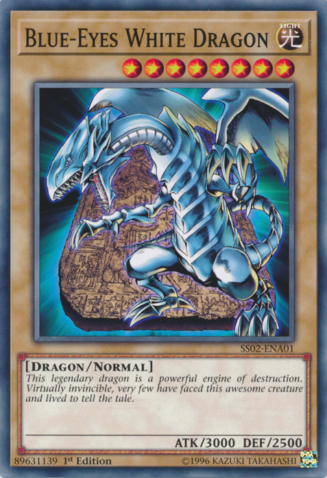 Blue-Eyes White Dragon [SS02-ENA01] Common | Play N Trade Winnipeg