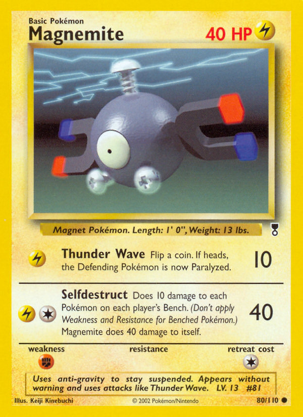Magnemite (80/110) [Legendary Collection] | Play N Trade Winnipeg