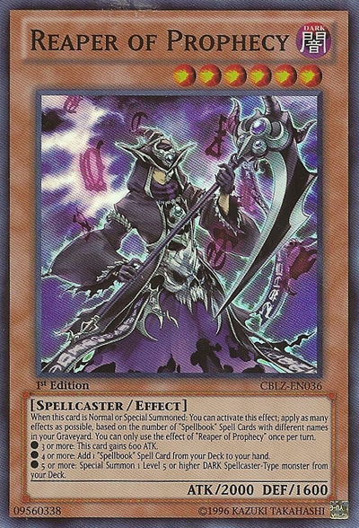 Reaper of Prophecy [CBLZ-EN036] Super Rare | Play N Trade Winnipeg