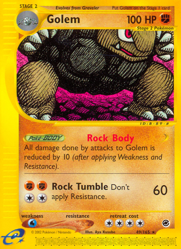 Golem (49/165) [Expedition: Base Set] | Play N Trade Winnipeg