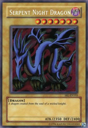 Serpent Night Dragon [SRL-103] Secret Rare | Play N Trade Winnipeg