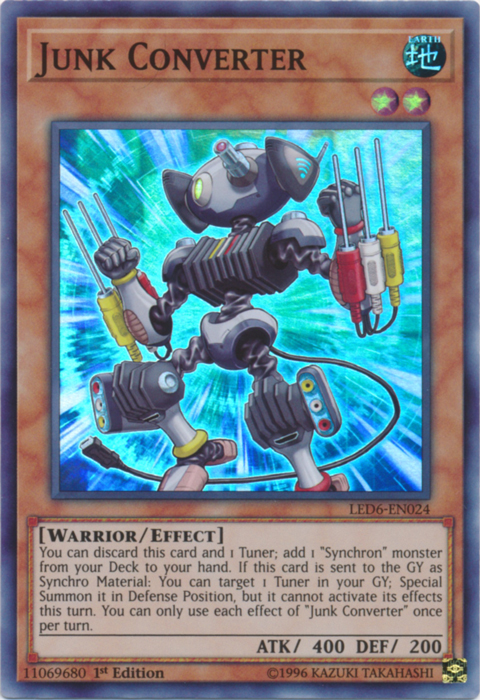 Junk Converter [LED6-EN024] Super Rare | Play N Trade Winnipeg