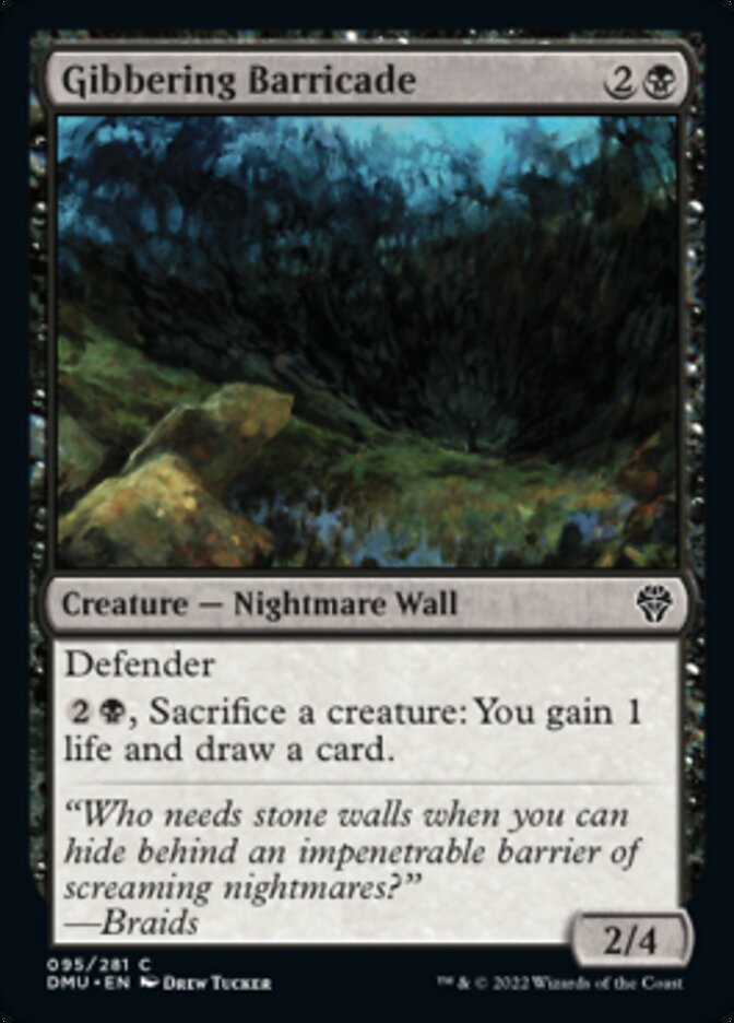 Gibbering Barricade [Dominaria United] | Play N Trade Winnipeg