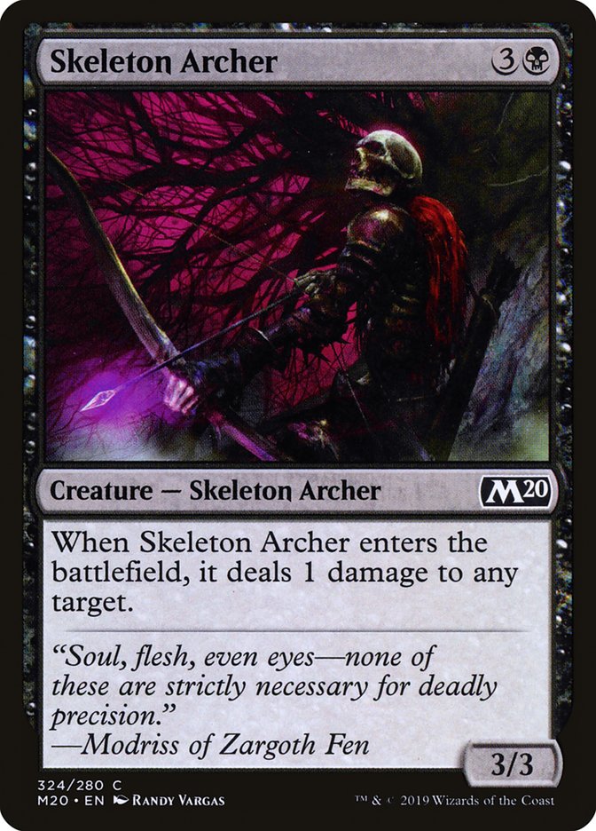 Skeleton Archer [Core Set 2020] | Play N Trade Winnipeg