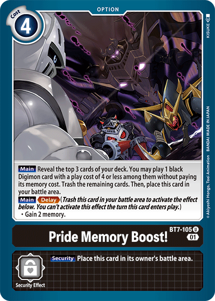 Pride Memory Boost! [BT7-105] [Next Adventure] | Play N Trade Winnipeg