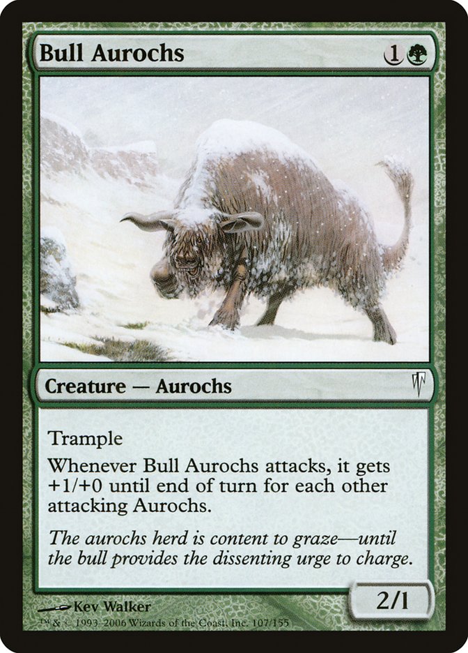 Bull Aurochs [Coldsnap] | Play N Trade Winnipeg
