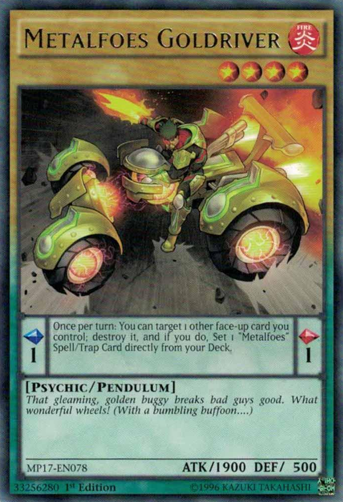 Metalfoes Goldriver [MP17-EN078] Rare | Play N Trade Winnipeg