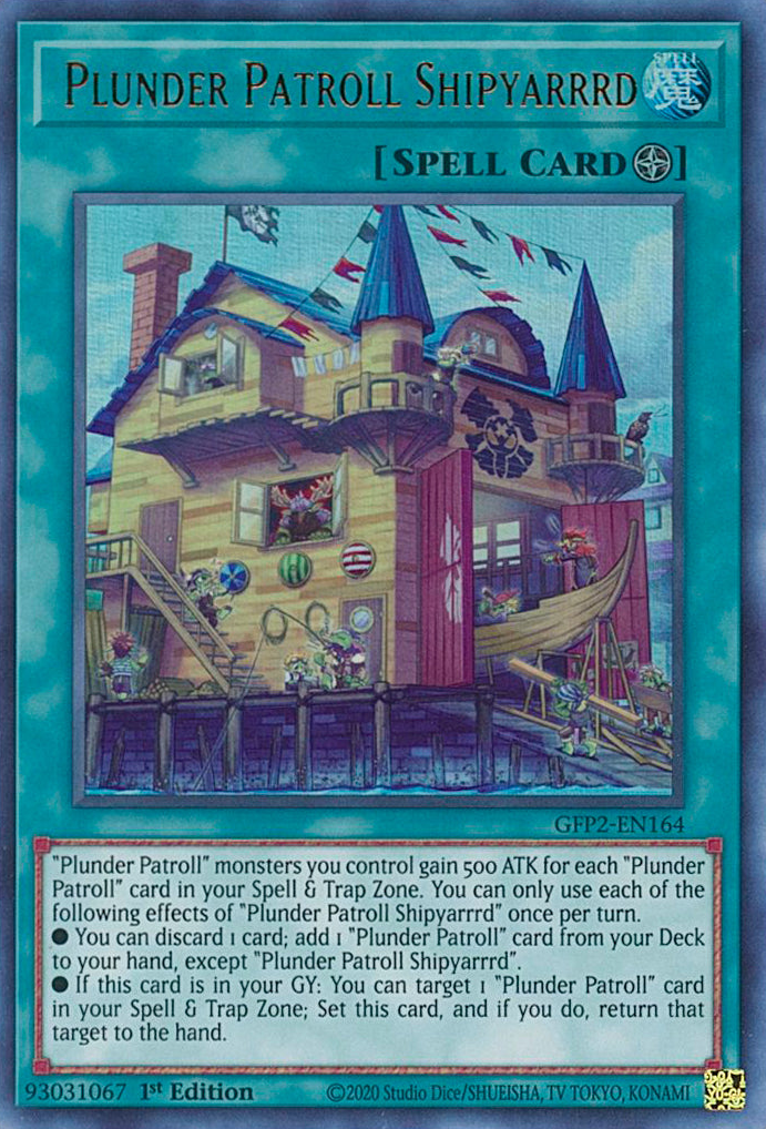 Plunder Patroll Shipyarrrd [GFP2-EN164] Ultra Rare | Play N Trade Winnipeg