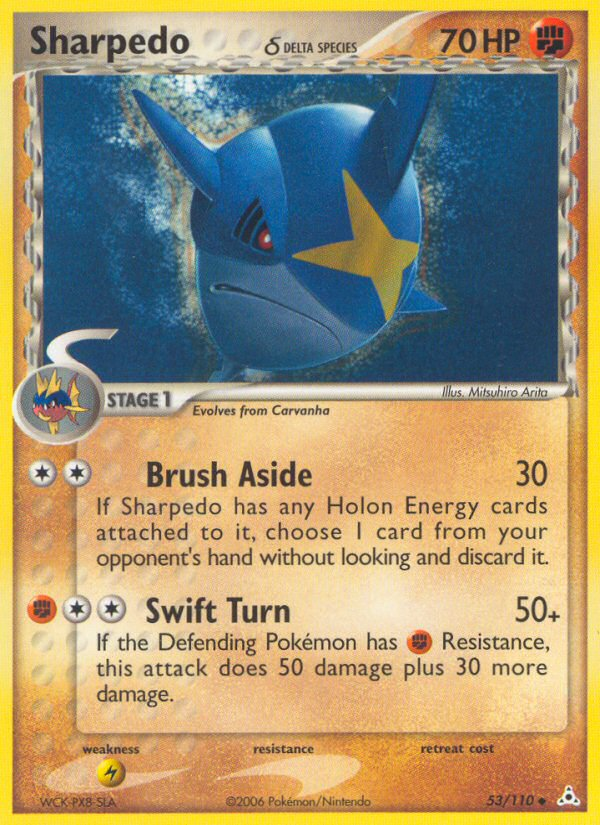 Sharpedo (53/110) (Delta Species) [EX: Holon Phantoms] | Play N Trade Winnipeg