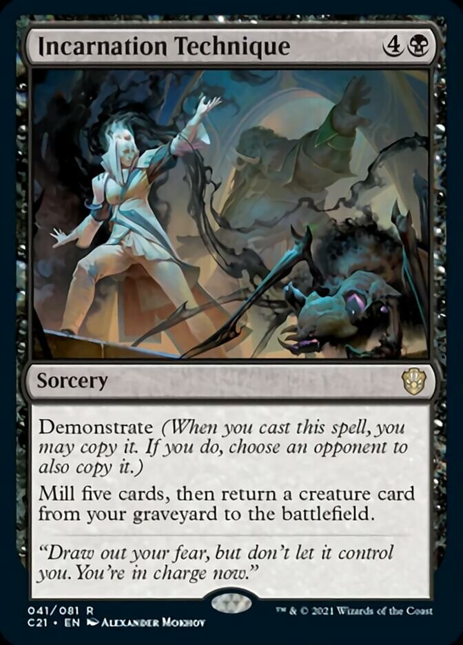 Incarnation Technique [Commander 2021] | Play N Trade Winnipeg