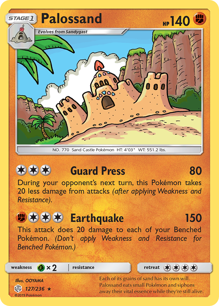 Palossand (127/236) [Sun & Moon: Cosmic Eclipse] | Play N Trade Winnipeg