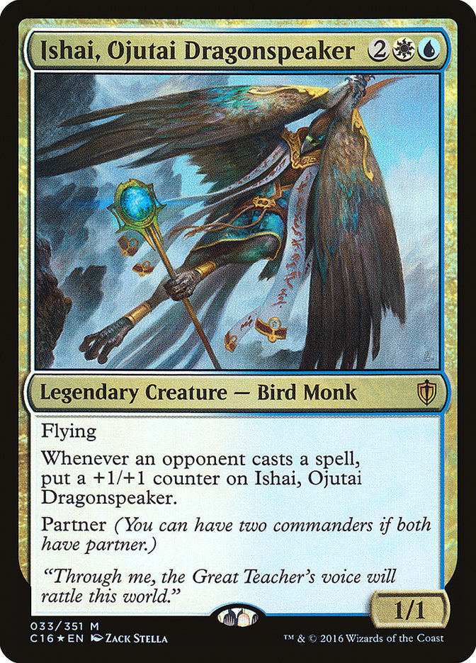 Ishai, Ojutai Dragonspeaker [Commander 2016] | Play N Trade Winnipeg