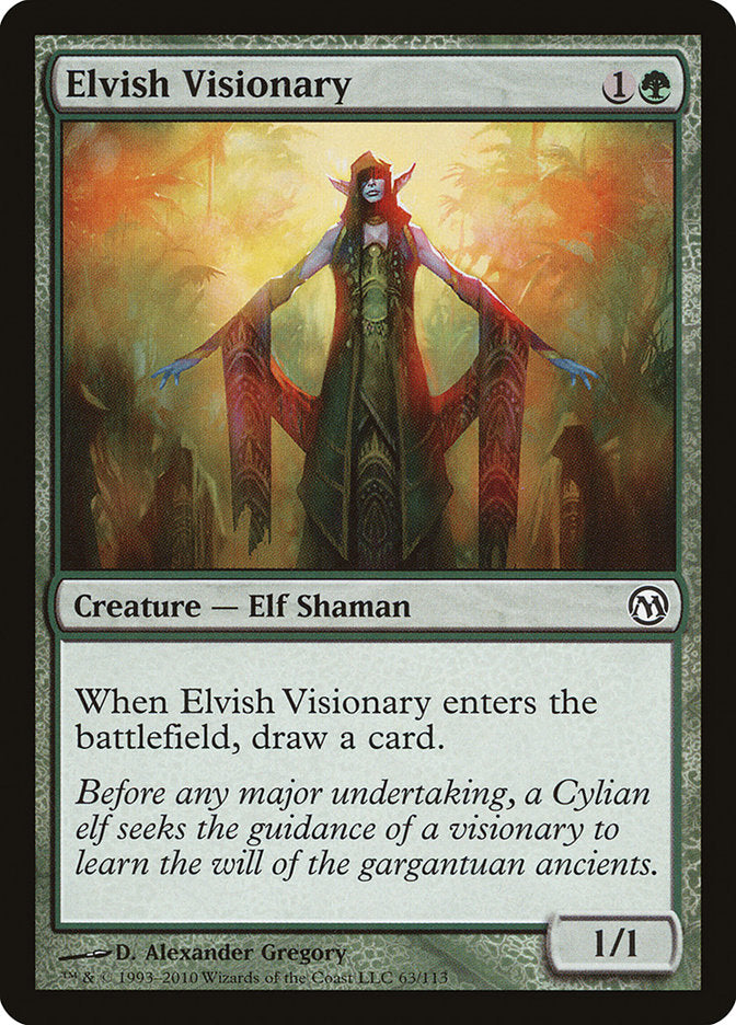 Elvish Visionary [Duels of the Planeswalkers] | Play N Trade Winnipeg