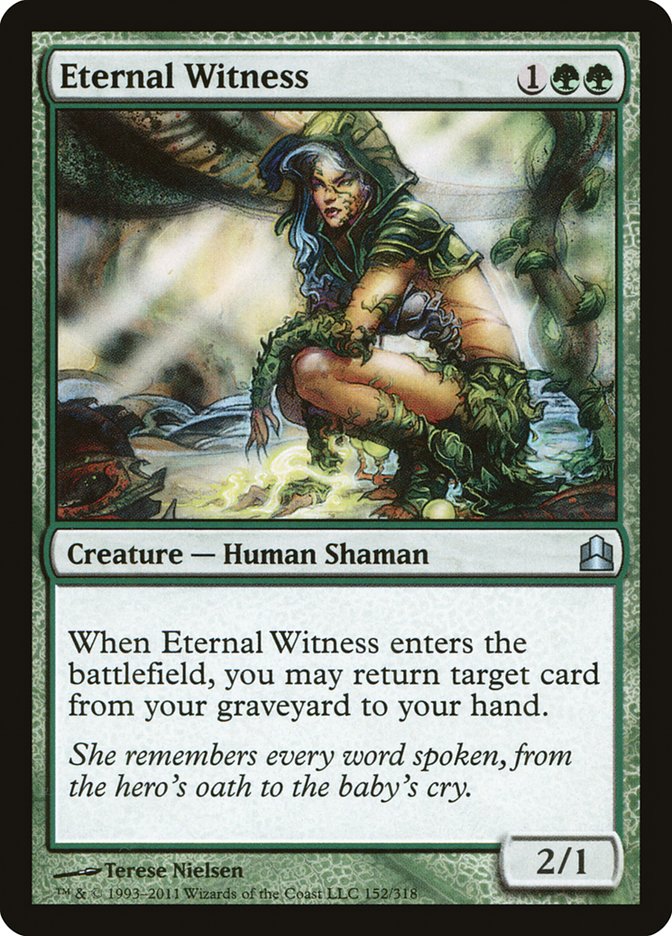 Eternal Witness [Commander 2011] | Play N Trade Winnipeg