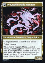 The Kami War // O-Kagachi Made Manifest [Kamigawa: Neon Dynasty Prerelease Promos] | Play N Trade Winnipeg