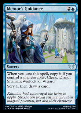 Mentor's Guidance [Strixhaven: School of Mages] | Play N Trade Winnipeg