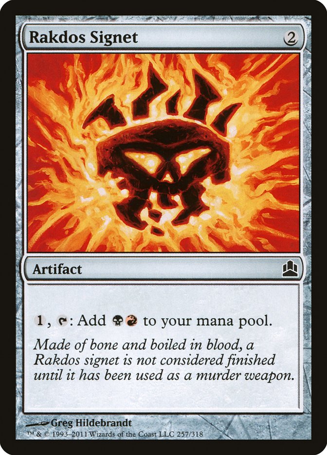 Rakdos Signet [Commander 2011] | Play N Trade Winnipeg