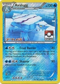 Avalugg (31/106) (League Promo 3rd Place) [XY: Flashfire] | Play N Trade Winnipeg