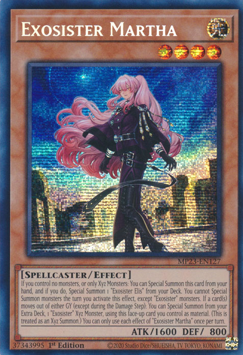 Exosister Martha [MP23-EN127] Prismatic Secret Rare | Play N Trade Winnipeg