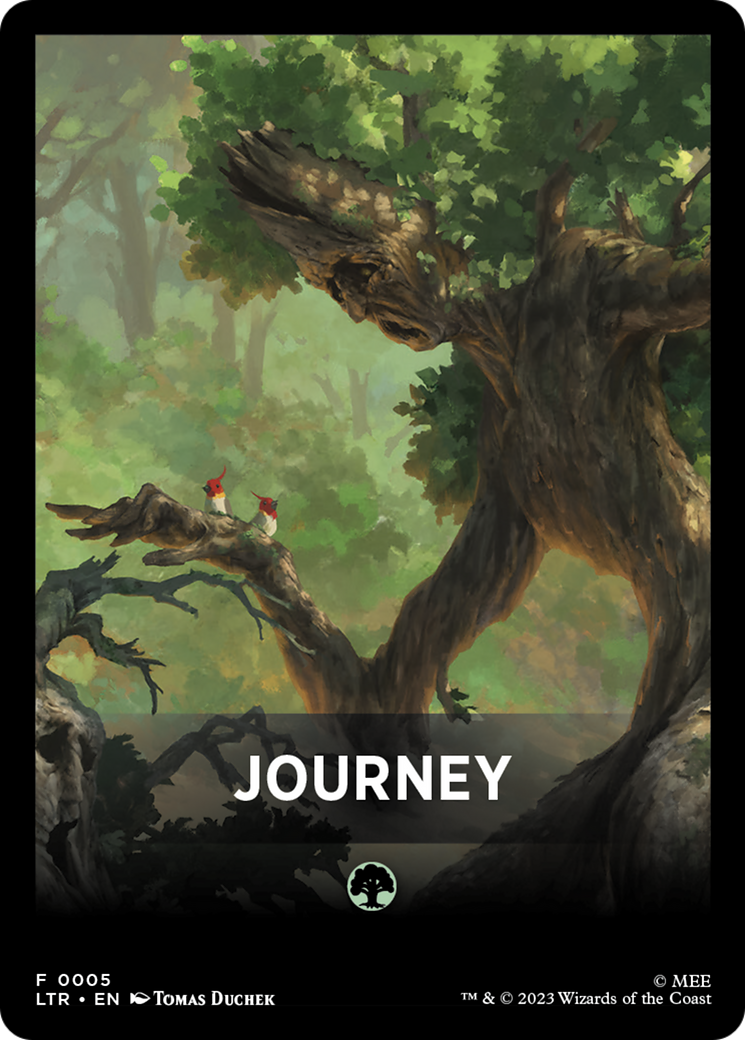 Journey Theme Card [The Lord of the Rings: Tales of Middle-Earth Tokens] | Play N Trade Winnipeg