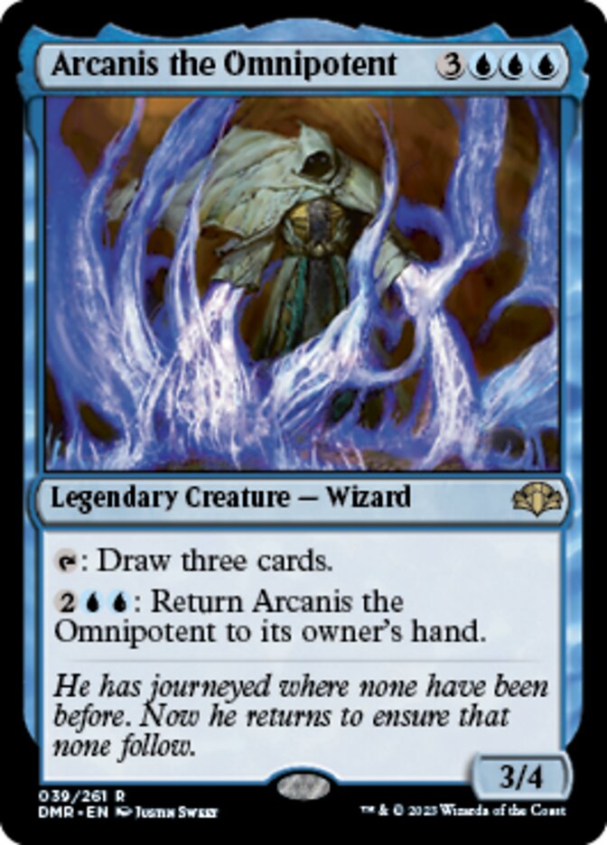 Arcanis the Omnipotent [Dominaria Remastered] | Play N Trade Winnipeg