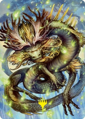 Kura, the Boundless Sky Art Card (Gold-Stamped Signature) [Kamigawa: Neon Dynasty Art Series] | Play N Trade Winnipeg