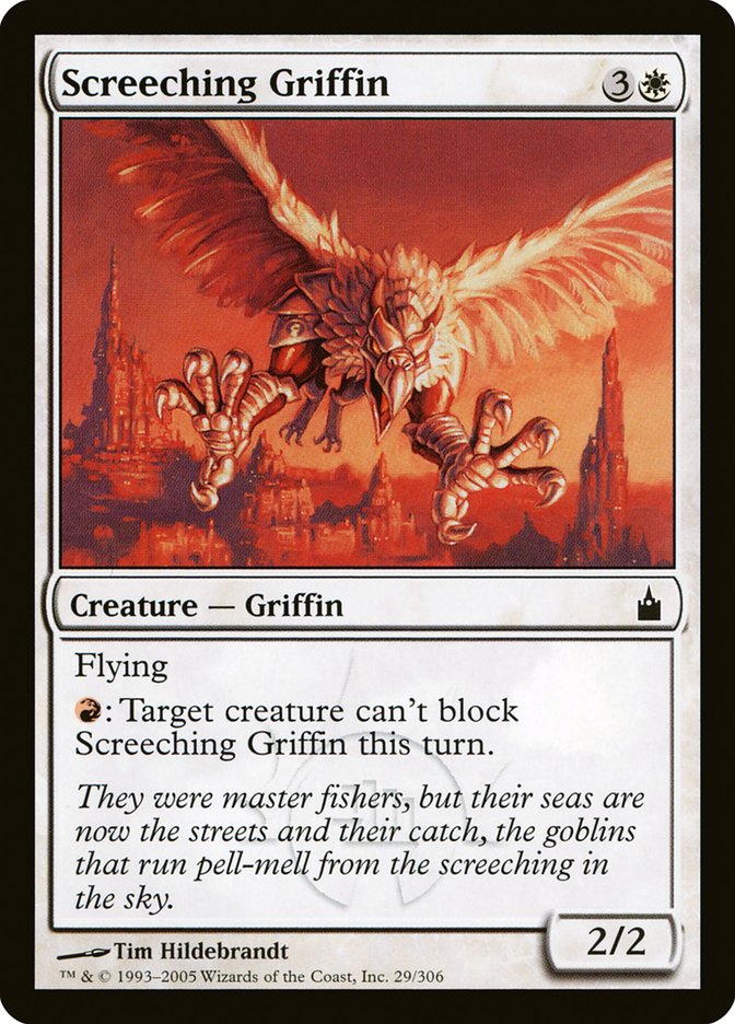 Screeching Griffin [Ravnica: City of Guilds] | Play N Trade Winnipeg