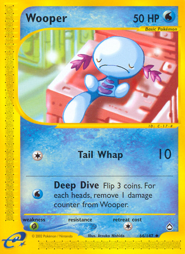 Wooper (66/147) [Aquapolis] | Play N Trade Winnipeg