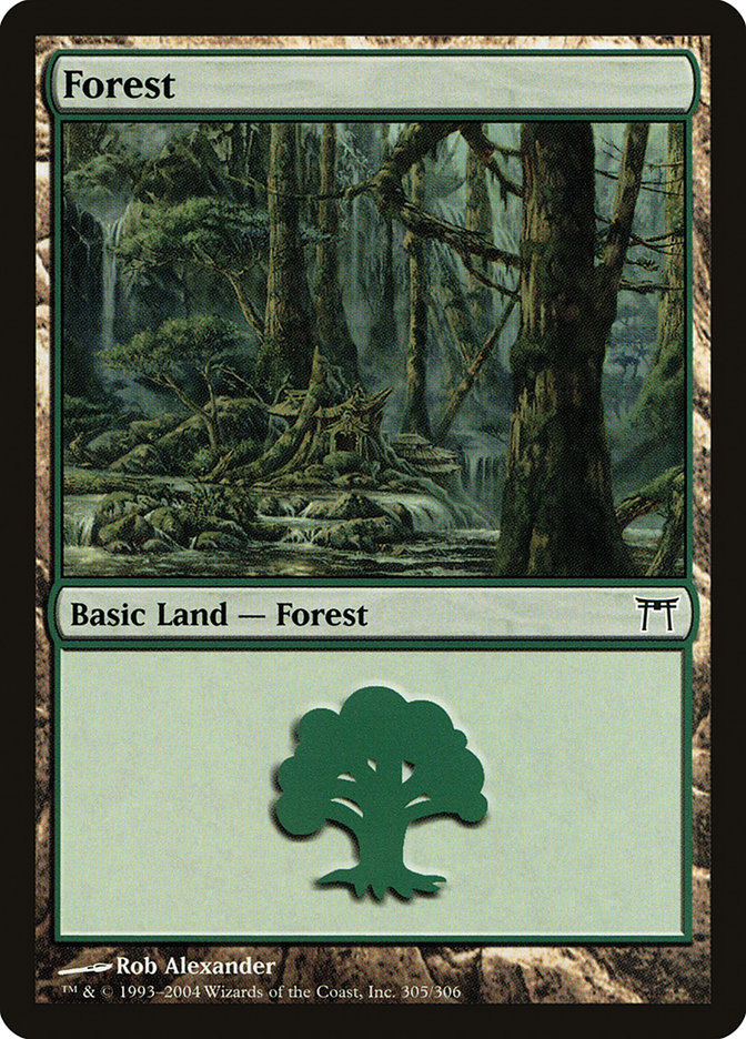 Forest (305) [Champions of Kamigawa] | Play N Trade Winnipeg