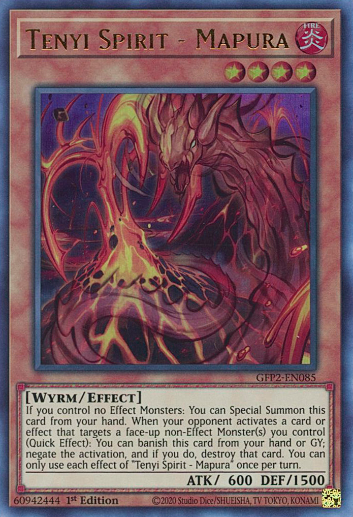 Tenyi Spirit - Mapura [GFP2-EN085] Ultra Rare | Play N Trade Winnipeg