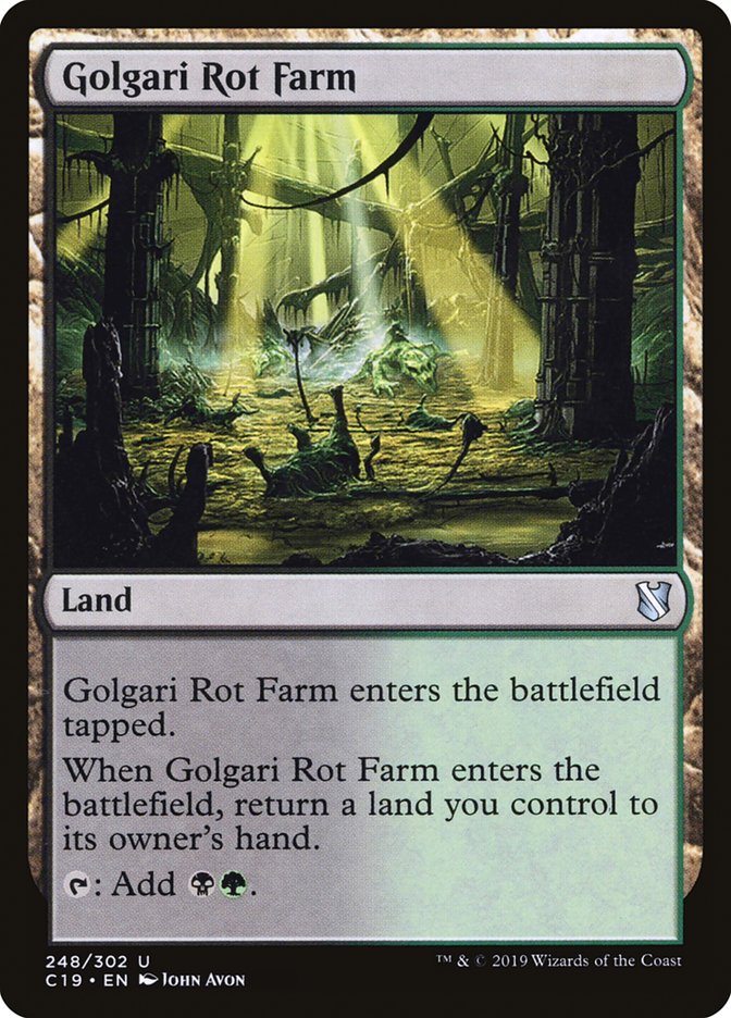 Golgari Rot Farm [Commander 2019] | Play N Trade Winnipeg