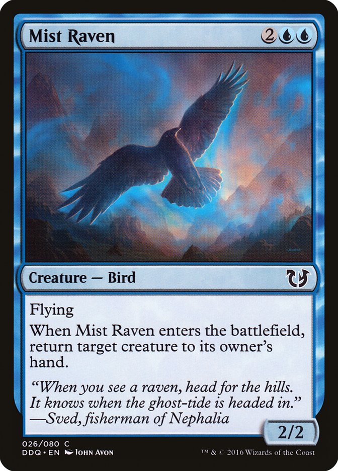 Mist Raven [Duel Decks: Blessed vs. Cursed] | Play N Trade Winnipeg