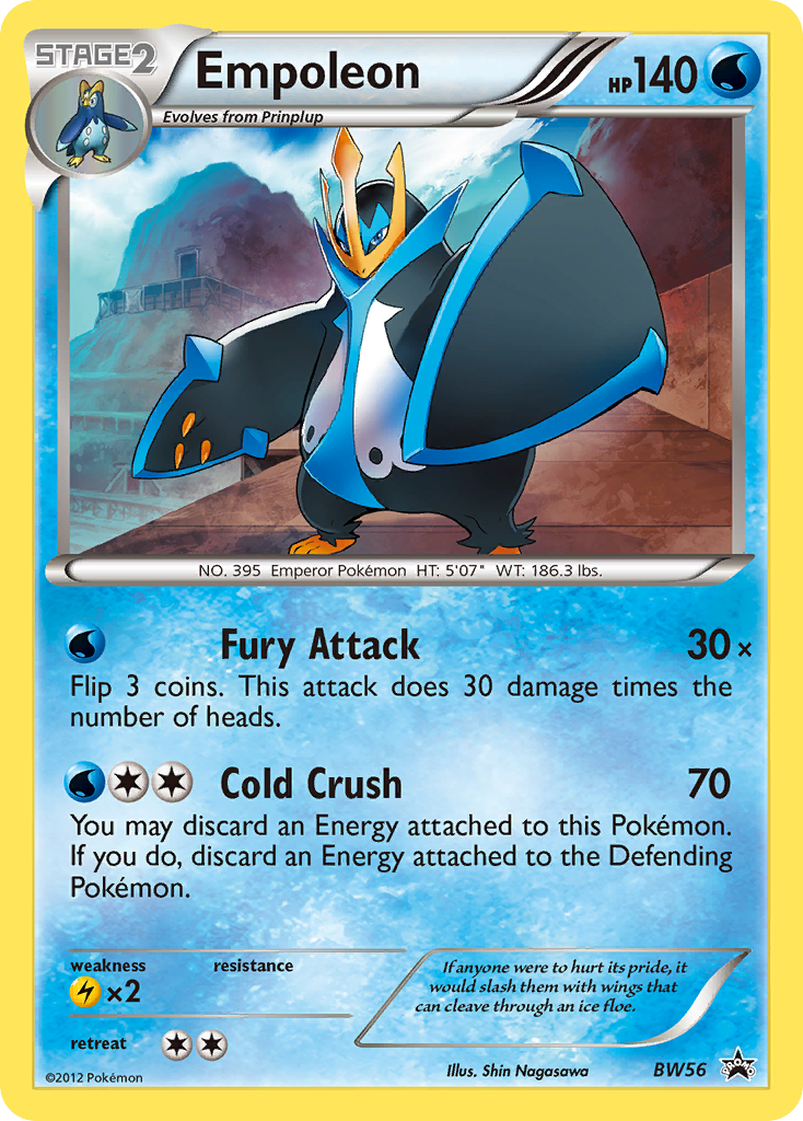 Empoleon (BW56) [Black & White: Black Star Promos] | Play N Trade Winnipeg