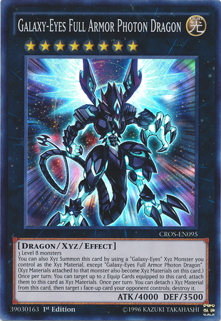 Galaxy-Eyes Full Armor Photon Dragon [CROS-EN095] Super Rare | Play N Trade Winnipeg