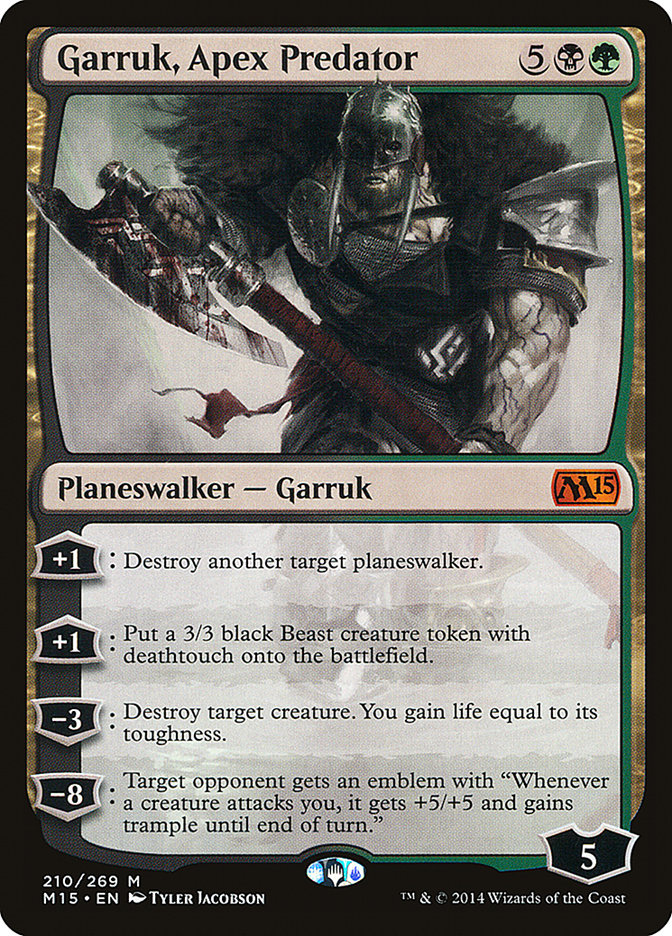 Garruk, Apex Predator [Magic 2015] | Play N Trade Winnipeg