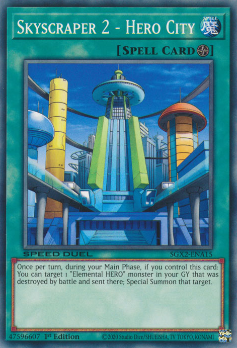 Skyscraper 2 - Hero City [SGX2-ENA15] Common | Play N Trade Winnipeg